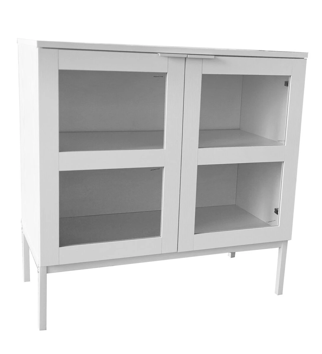 Lasiovikaappi Siera 80 Cm, Valkoinen 3 Lasiovikaappi Siera 80 Cm, Valkoinen