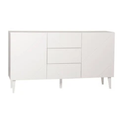 Senkki Vilja Ovilla Ja Vetolaatikoilla, 150 Cm -KalusteVaaran Kauppa 2000124534 10 Hiipakka Vilja senkki laatikoilla 2