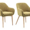 Ruokatuoli Monica 2 Kpl, Keltaisenvihreä -KalusteVaaran Kauppa 20222 2