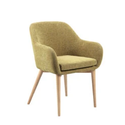 Ruokatuoli Monica 2 Kpl, Keltaisenvihreä -KalusteVaaran Kauppa 20222