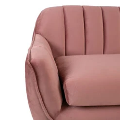 Samettisohva Joanna, Roosa -KalusteVaaran Kauppa 26602 06