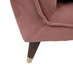 Samettisohva Joanna, Roosa -KalusteVaaran Kauppa 26602 07