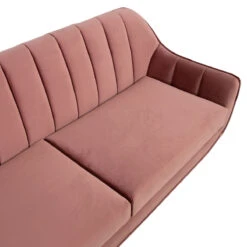 Samettisohva Joanna, Roosa -KalusteVaaran Kauppa 26602 09