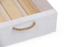 Säilytyslaatikko Ranch, Useita Värejä -KalusteVaaran Kauppa Bed20box2000120white2C20rope2028429