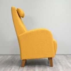 Ben Lepotuoli, Eri Värejä -KalusteVaaran Kauppa Ben tuoli okra Tenstar 4