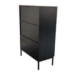 Lasiovikaappi Siera 120 Cm, Musta -KalusteVaaran Kauppa Lasiovikaappi siera Tenstar 3