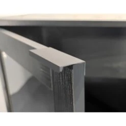 Lasiovikaappi Siera 120 Cm, Musta -KalusteVaaran Kauppa Lasiovikaappi siera Tenstar 6