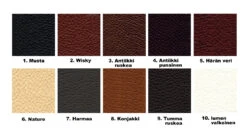 Austin Kulmasohva, Nahka -KalusteVaaran Kauppa Madras nahkavC3A4rit 2022 1