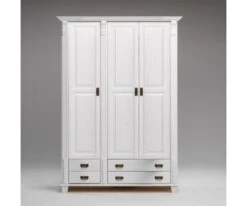 Monaco M394 Vaatekaappi -KalusteVaaran Kauppa Monaco M 394 valk