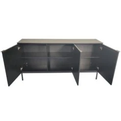 Senkki Siera 160 Cm, Musta -KalusteVaaran Kauppa Siera senkki Tenstar 3