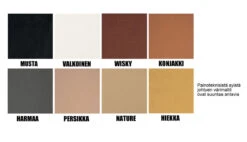 Nahkasohva Harold, 3-ist. -KalusteVaaran Kauppa empak nahkavC3A4rit 1