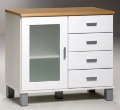 Fondi 6 Lasiovilipasto -KalusteVaaran Kauppa fondi6 pyokki valkoinen