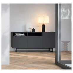 Senkki Jalo, 3 Väriä -KalusteVaaran Kauppa jalo senkki 180 musta fiilis