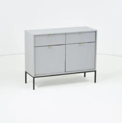 Lipasto Latte, 2 Värivaihtoehtoa -KalusteVaaran Kauppa latte harmaa lipasto 2