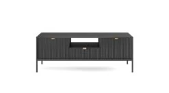 Tv-taso Latte, 2 Värivaihtoehtoa -KalusteVaaran Kauppa latte tv taso musta edesta