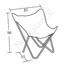Varax Lepakkotuoli, Kangasverhoilulla -KalusteVaaran Kauppa lepakkomitat