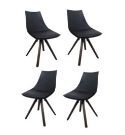 Ruokatuoli Adele 4 Kpl, Musta -KalusteVaaran Kauppa lugo tuolit24
