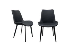 Tuoli Marcus 2 Kpl, Musta -KalusteVaaran Kauppa marcus mustat