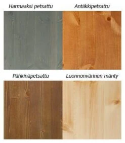 Ruska Kaapisto -KalusteVaaran Kauppa ruska varimallit 2