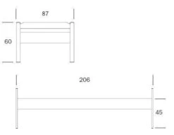 Sänky Kuusamo, 80x200 Cm -KalusteVaaran Kauppa tuotemittatiedot kuusamo sanky 8074